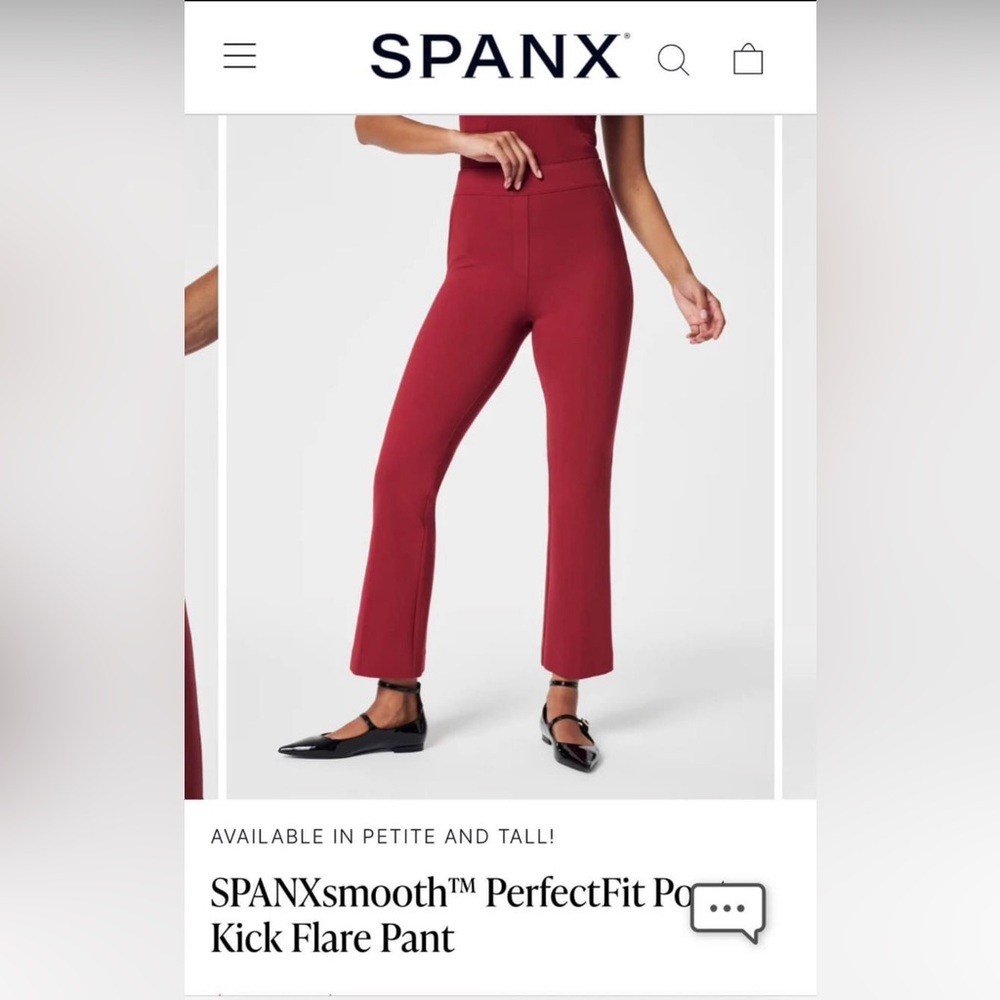 SPANXsmooth perfect fit Ponte kick flare pant